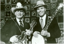 Bill Monroe & David on Fire on the Mountain 1986