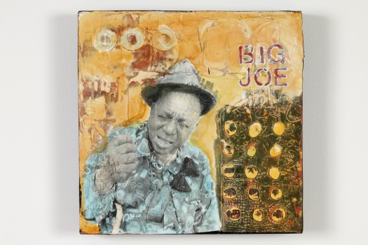 "Big Joe Williams," Mixed Media, 2014